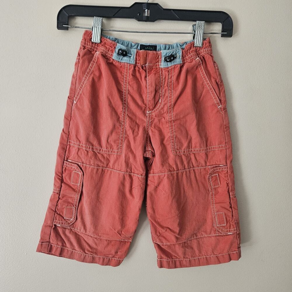 Boys Mini Boden Pull On Pants Lot size 5-6 Y Red